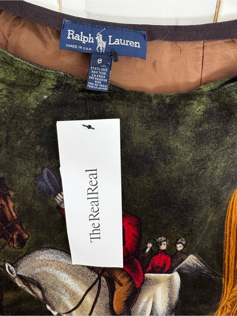 Ralph Lauren Blue Label Equestrian “Hunting” Wrap Skirt - Picture 3 of 4